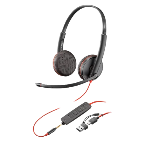 Poly (Planronics) Blackwire 3225 Wired Headset