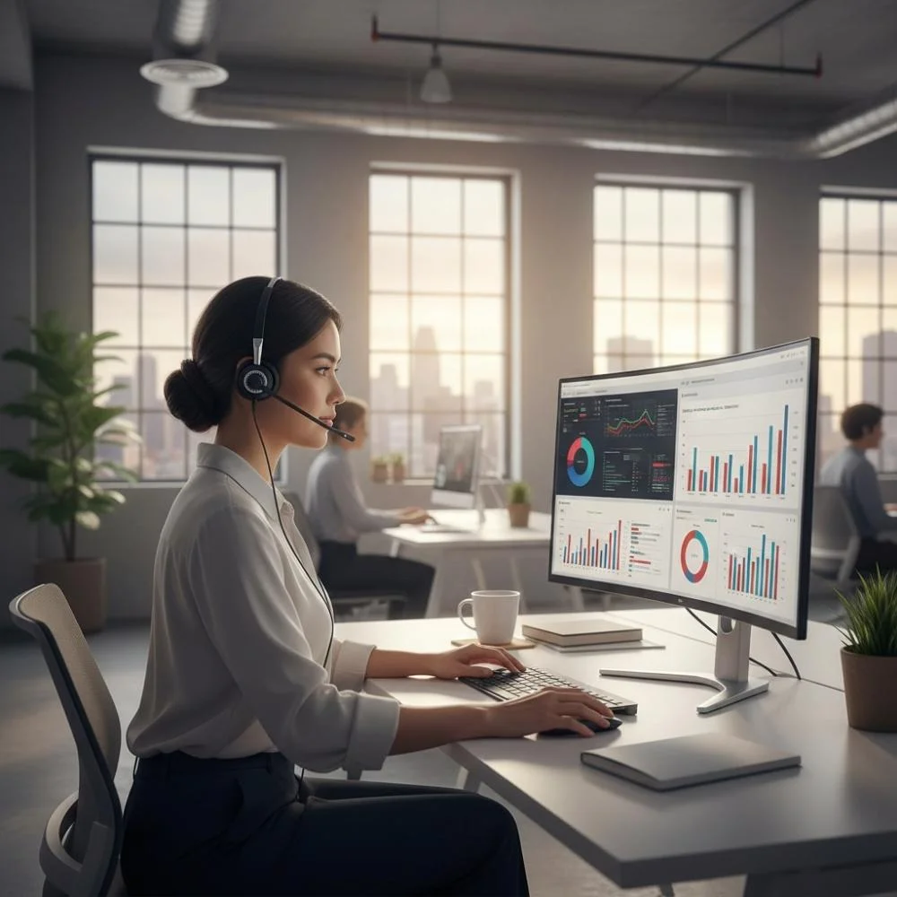 Jabra BIZ 2400 II 3 in 1 Mono IP Wired Headset with Noise-Cancelling Microphone