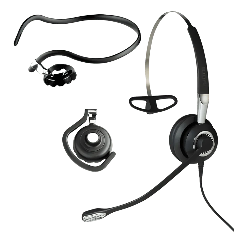 Jabra BIZ 2400 II 3 in 1 Mono Corded Headset with UNC Microphone