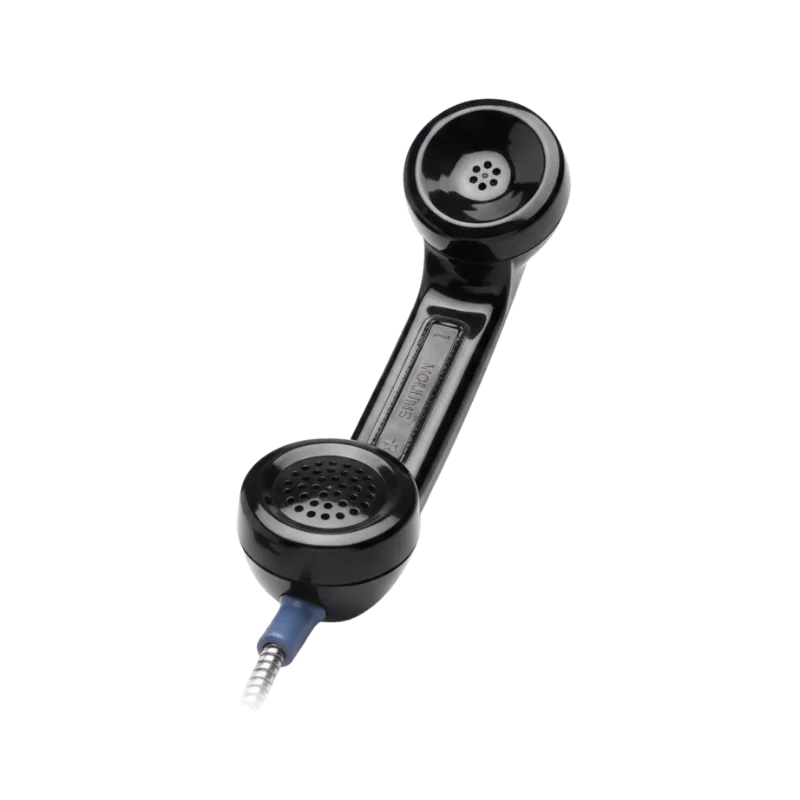 Walker W13-500-00 Amplified Paystation Heavy-Duty Vandal Resistant Black Handset