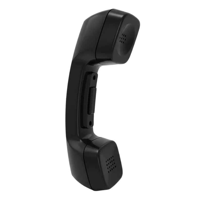 Walker PTT-KM-EM-95-00 Push-To-Talk Black Handset