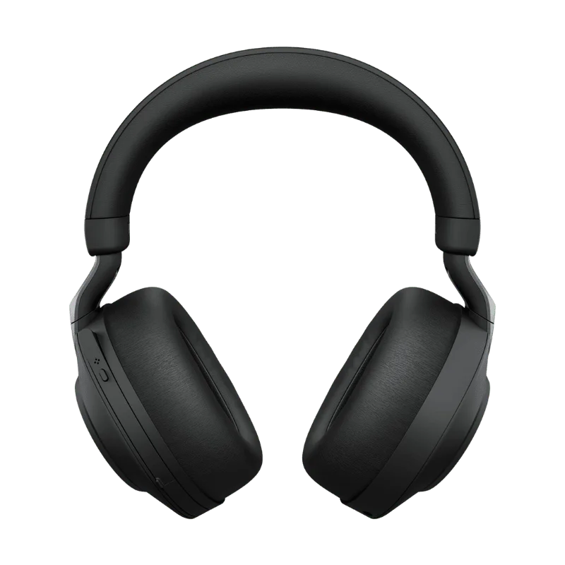 Jabra Evolve2 85 Link 380C UC Stereo Beige Wireless Headset - Black