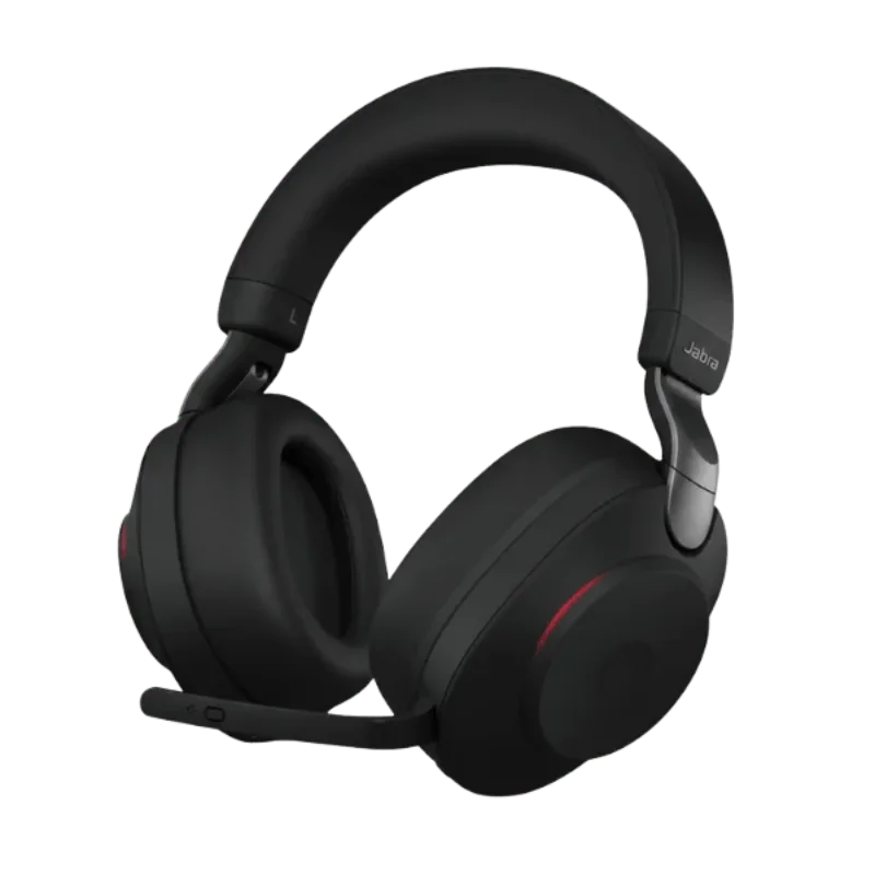 Jabra Evolve2 65 Link 380A UC Mono Bluetooth Wireless Headset - Black