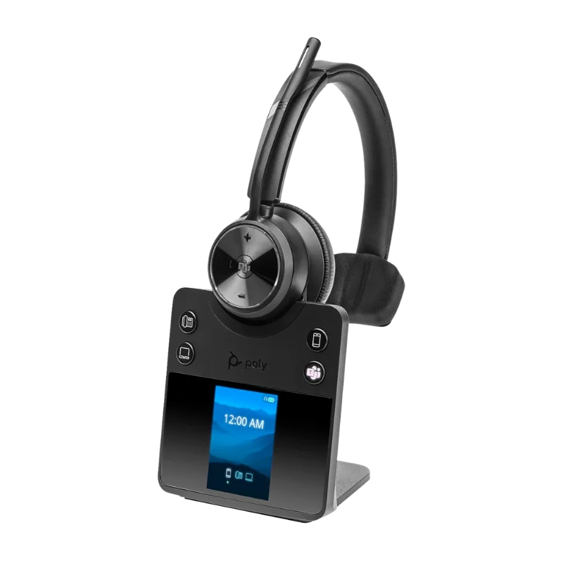 Poly Savi 7410 Office Monaural Microsoft Teams Certified DECT Wireless Headset