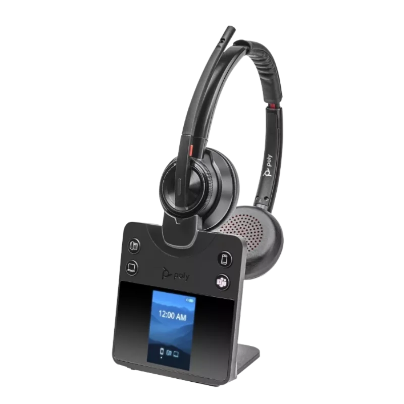 Poly Savi 8420 Office Wireless DECT Stereo Headset