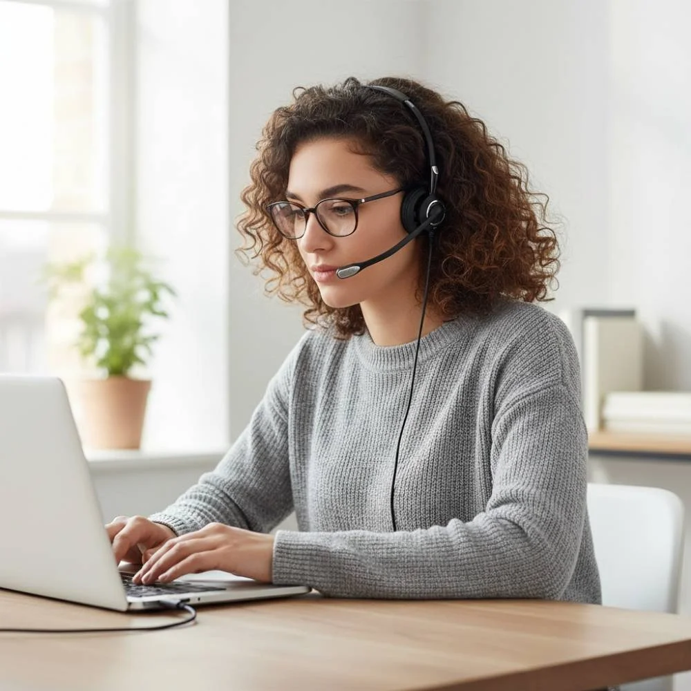 Jabra BIZ 2400 II 3-in-1 Mono Noise Cancelling Corded Headset