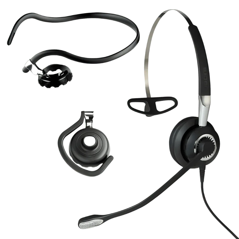 Jabra BIZ 2400 II 3-in-1 Mono IP Noise Cancelling Corded Headset