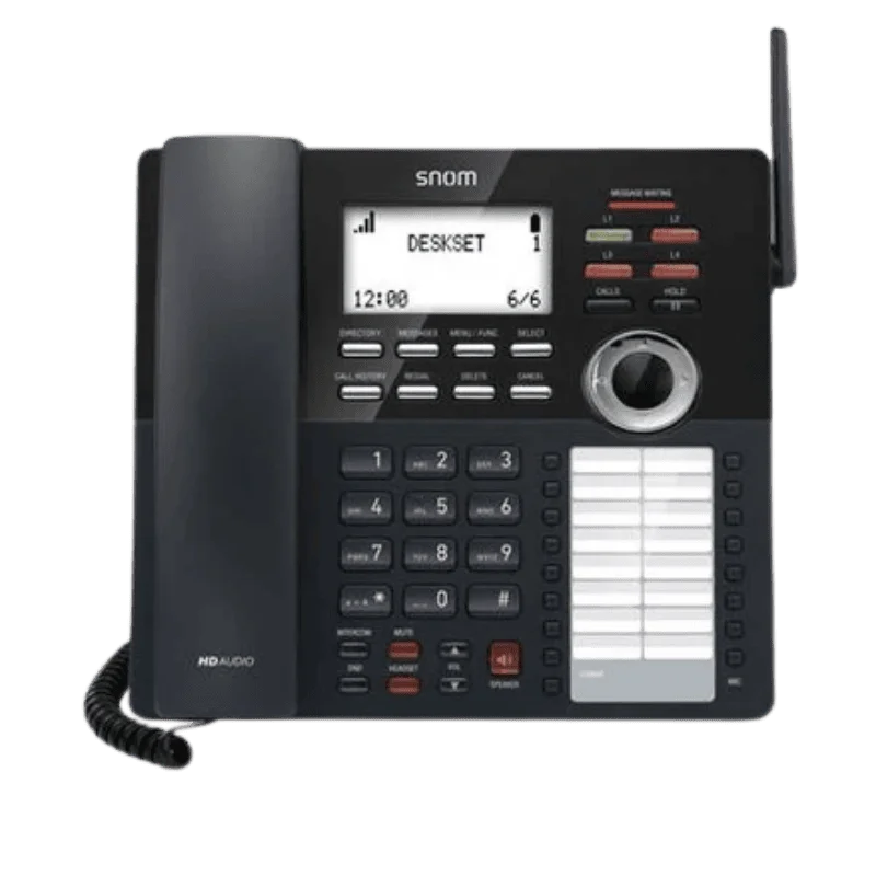 SIP DECT 4-Line Deskset