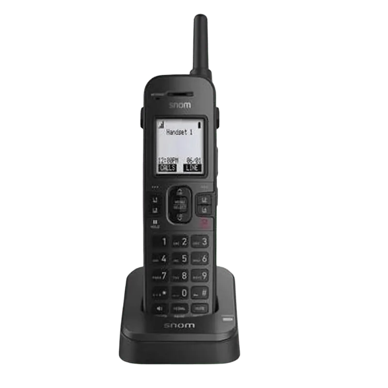 SIP DECT 4-Line Rugged Handset