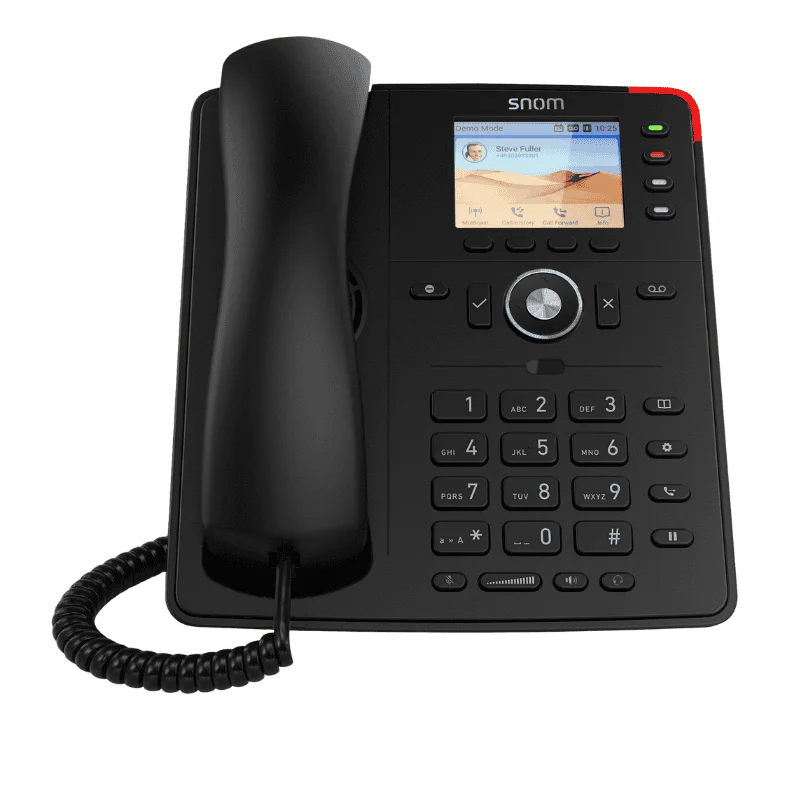 Snom D717 SIP Phone 2.8in LCD 4 SIP
