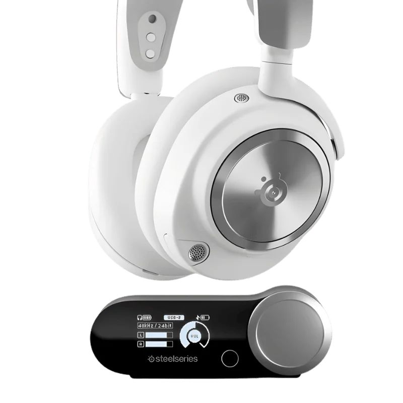 SteelSeries Professional Gaming Gear Arctis Nova Pro Wireless Multi Gaming Headset - White 2