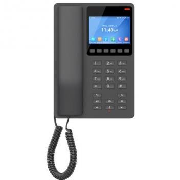 Compact Hotel Phone, Color LCD, BLK