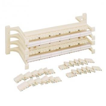 110 WIRING BLOCK W/FEET, 96 PAIR, CAT 6