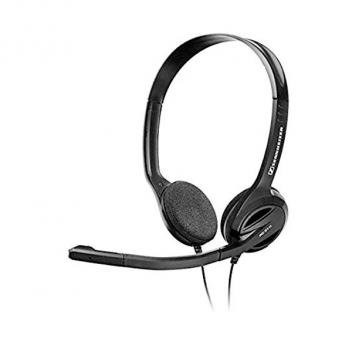 Dual Ear PC Headset 1/8 inch 3.5MM