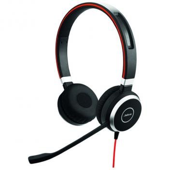 Jabra Evolve 40 Duo/Stereo USB Wired Headset Microsoft Lync/OC