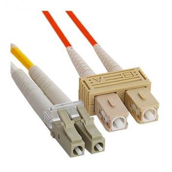 JUMPER, LC-SC, DUPLEX, MM, 50/125µm, 3M