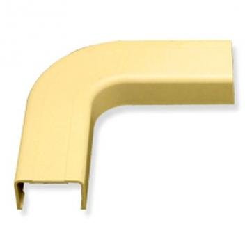 FLAT ELBOW, 3/4in, IVORY, 10PK