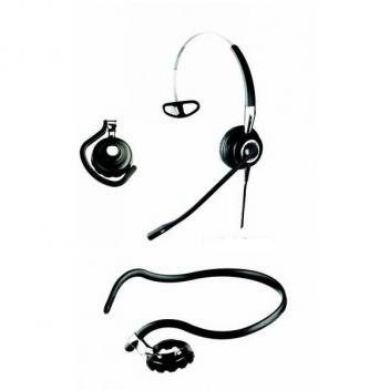 Jabra BIZ 2400 II 3-in-1 Mono Noise Cancelling USB Corded Headset Microsoft Lync/OC