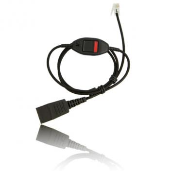 Jabra Link 850/860 QD Supervisory Cord With Inline Mute