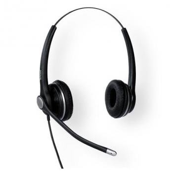 A100D Wired Binural Headset with QD RJ9