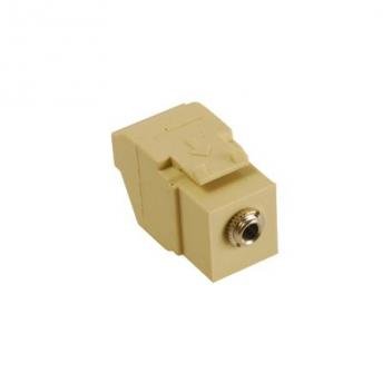 MODULE, STEREO AUDIO, 3.5 MM, IVORY