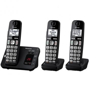 Panasonic KX-TGE433B Caller ID Expandable Cordless Handsets