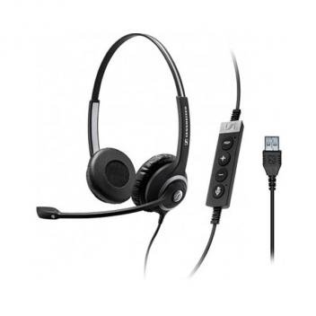 Sennheiser SC260 USB MS II Noise Cancelling Duo Wideband headset (Skype for Business)