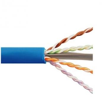 CAT6A 650MHZ UTP CABLE, CMP, BLUE