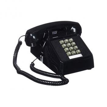 Cortelco Sinlge Line Desk Black Telephone