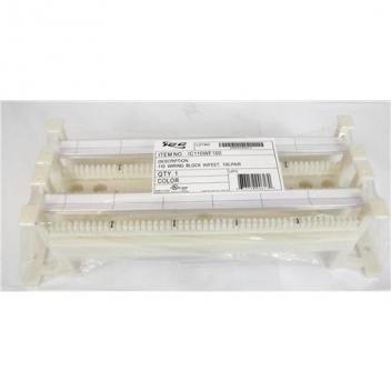 110 WIRING BLOCK W/ FT, 100-PAIR, CAT 5e