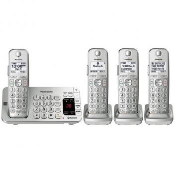 Panasonic KX-TGE474S DECT 6.0 Digital Expandable Cordless Handsets