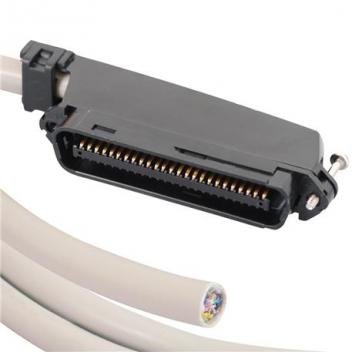 25-PR CABLE ASSEMBLY, M-BLUNT,90deg,10'