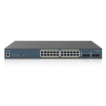 24-Port Gigabit PoE+ Switch with 240W Bu
