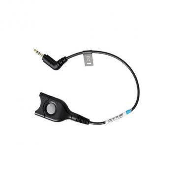 Sennheiser CCEL 191-2 DECT/GSM cable, easy disconnect to 2.5 mm 3- pole plug, 38 inch, straight cable