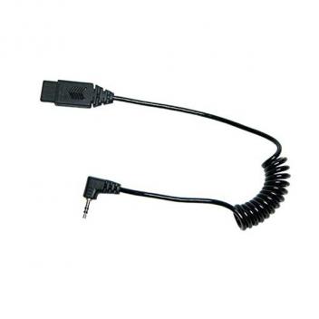VXI QD 1095G 2.5mm Right Angle Plug Lower Cord