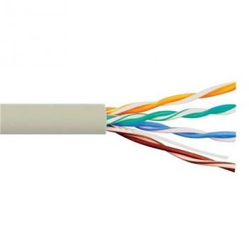 CAT6 PLENUM VALUE LINE 500 MHz WHITE