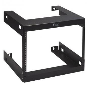 RACK, WALL MOUNT, 18in DEEP, 8 RMS