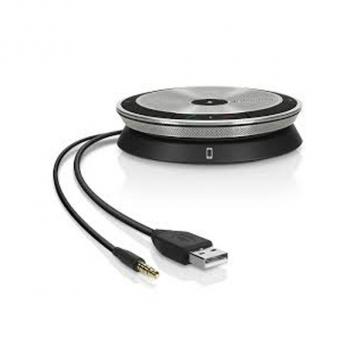 Portable Speakerphone for Uc Applications (Certified for Microsoft Lync. Plug & Play