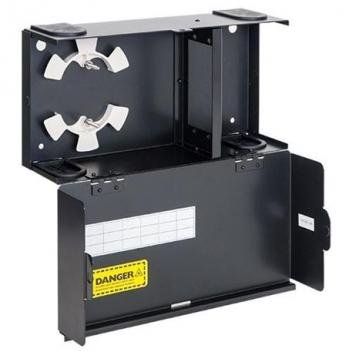 WALL ENCLOSURE,FIBER,2-PANEL,SINGLE DOOR 2