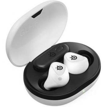 SteelSeries Professional Gaming Gear Arctis Gamebuds White True Wireless Noise Canceling