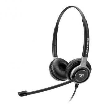 Sennheiser SC660 Ultra Noise Canceling Duo Headset, durable design, and large ear cushions