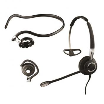 Jabra BIZ 2400 II 3 in 1 Mono Noise-Canceling Microphone USB Corded Headset
