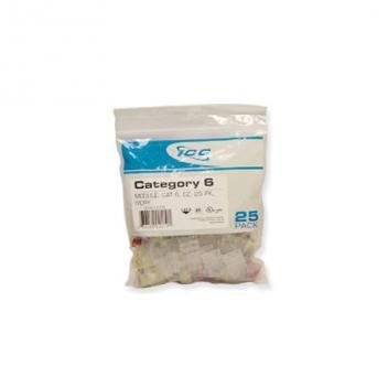 MODULE, CAT 6, EZ, 25 PK, IVORY