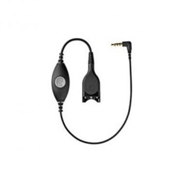 Sennheiser CMB01 CTRL Adapter cable with hookswitch quick disconnect to 3.5 mm, includes inline call control