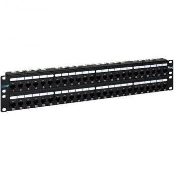 PATCH PANEL, CAT 6A, 48-PORT, 2 RMS