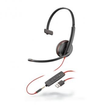 Plantronics Blackwire 3215 USB-A Mono Wired Headset