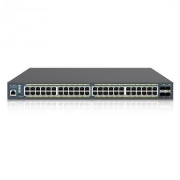 48-Port Gb PoEplus Switch with 410W Bu