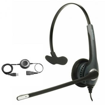 Jabra GN2025 IP Corded Headset With Link 280 USB Adapter