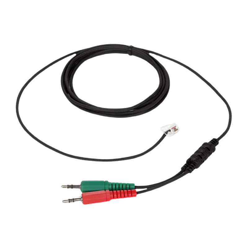 UI Box to PC Cable:Two 3.5MM Jack plugs