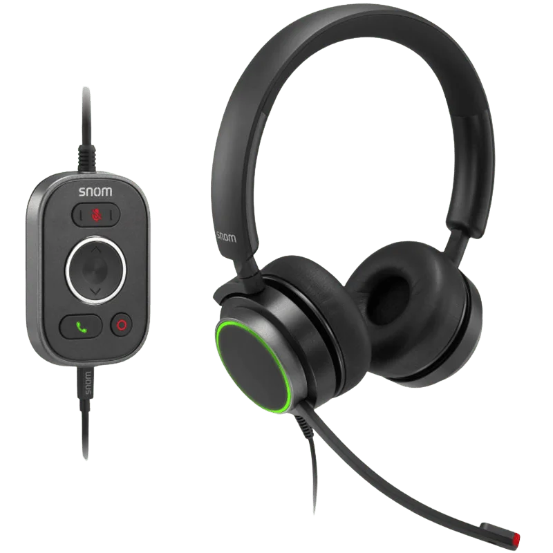 USB Double-Sided Binaural Headset